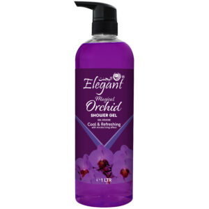Magical Orchid 1 Liter Shower Gel - Rejuvenating Body Wash by Elegant